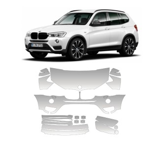 Pelicula PPF BMW X3 (F25_rest) 14-16