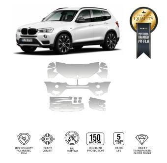 Vinyl PPF BMW X3 (F25_rest) 14-16