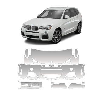 Pelicula PPF  BMW X3 (F25_rest) M-Sport 2014-2016