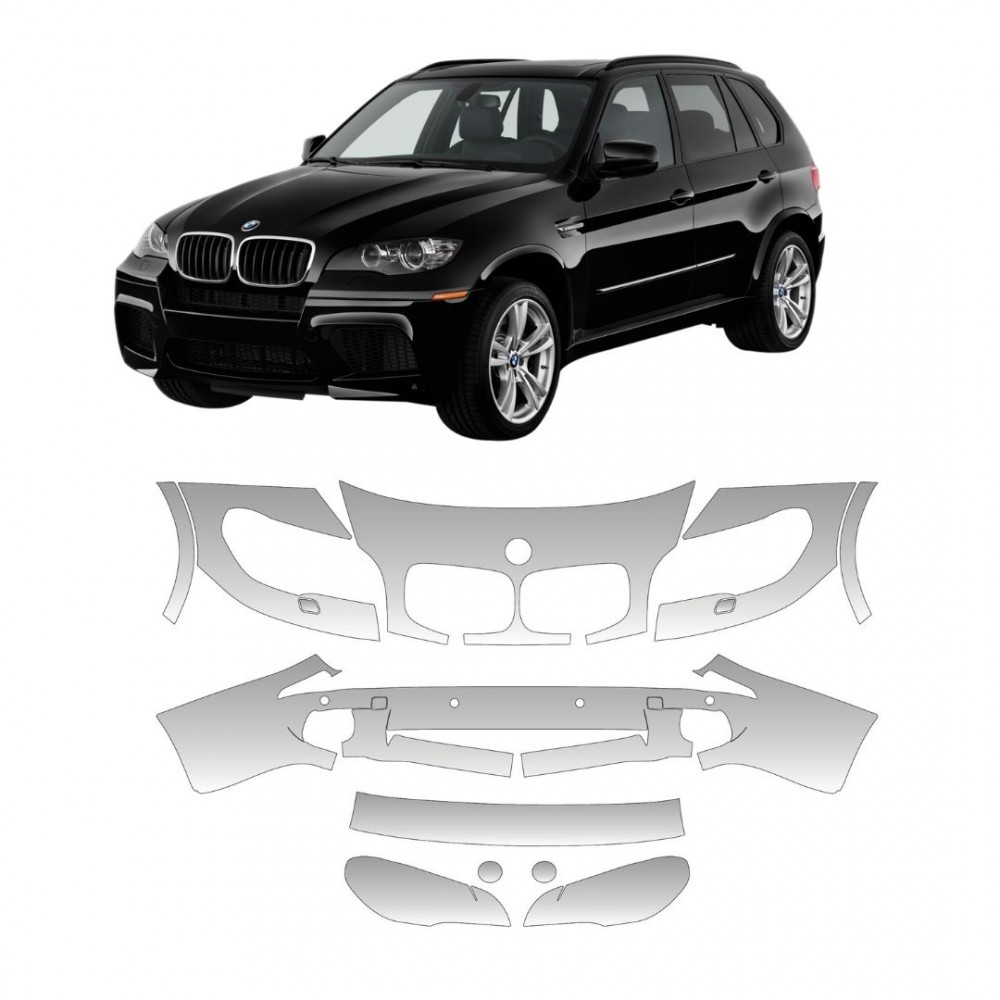 Vinyl PPF BMW X5 (E70_Rest)...