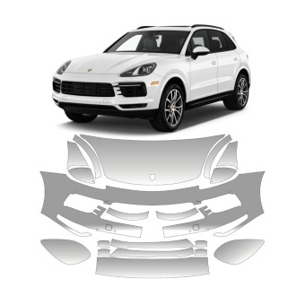 Vinyl PPF Porsche Cayenne (9Y0) 2017-2019 Έκδοση 1