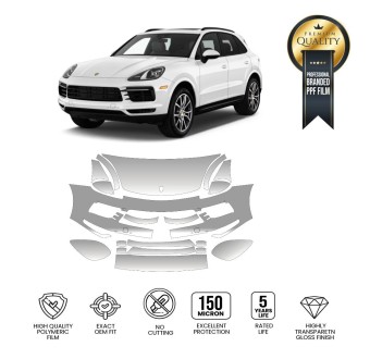 Vinyl PPF Porsche Cayenne (9Y0) 2017-2019 Έκδοση 1