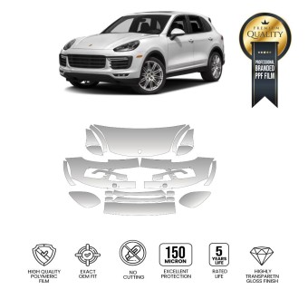 Vinyl PPF Porsche Cayenne (9Y0) 2017-2019 Έκδοση 2