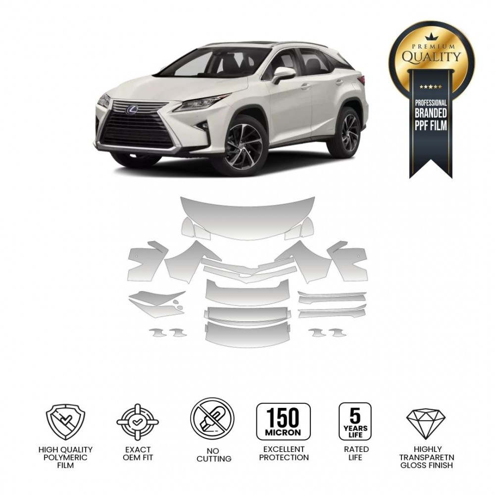 Βάση Vinyl PPF Lexus RX IV,...