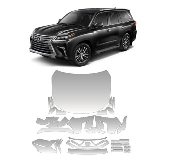 Vinilo PPF Lexus LX (URJ200_rest2) Superior 2017-2019