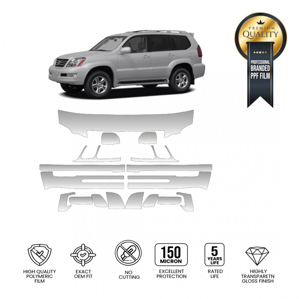 Vinyl PPF Lexus LX 470 (03-07)