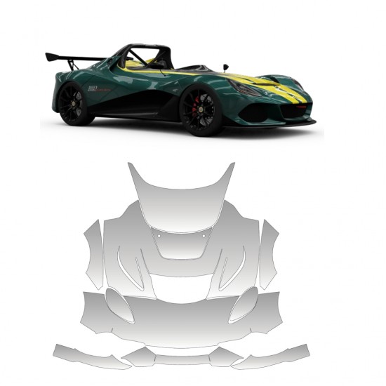 Pelicula PPF Lotus 3 Eleven...