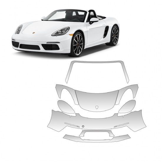 PPF Folie Porsche 718...