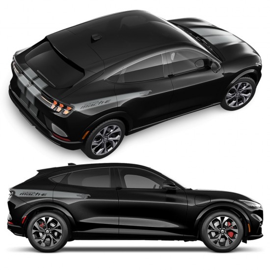 Kit de autocolantes MACH - E Mustang 2021 - 2022-Star Sam