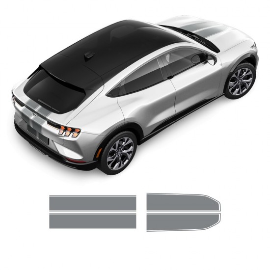 Kit de autocolantes MACH - E Mustang 2021 - 2022-Star Sam