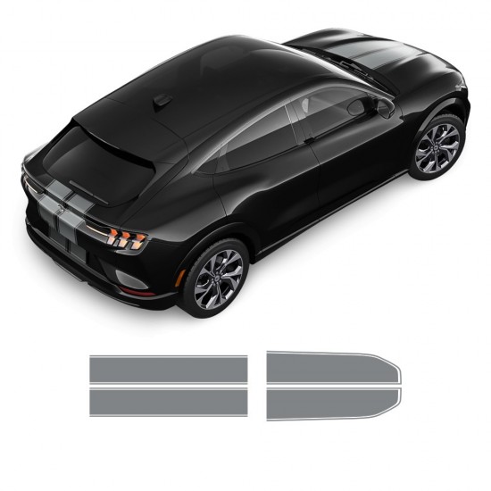 Kit de autocolantes MACH - E Mustang 2021 - 2022-Star Sam