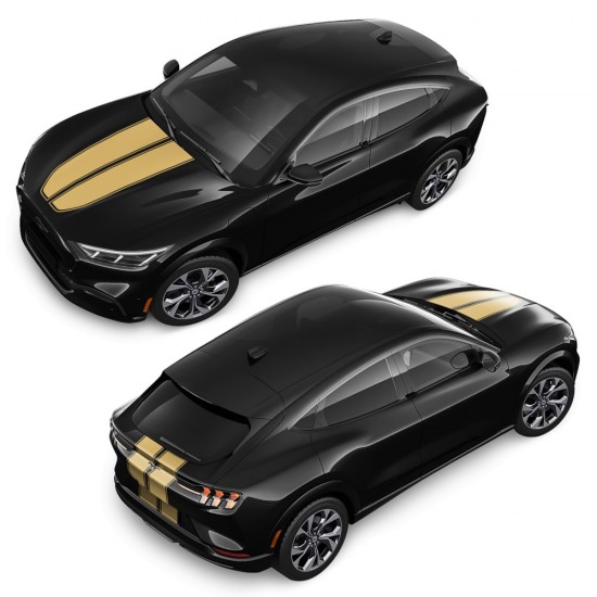 Kit de autocolantes MACH - E Mustang 2021 - 2022-Star Sam