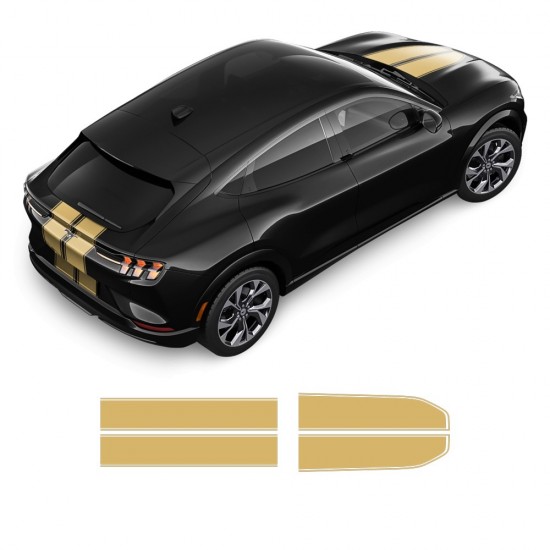 Kit de autocolantes MACH - E Mustang 2021 - 2022-Star Sam