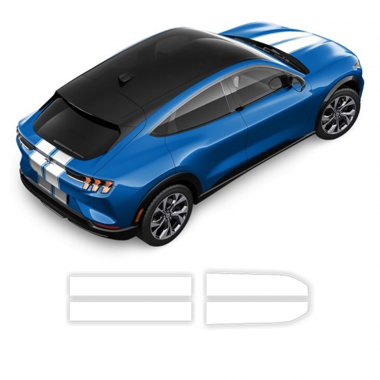 Kit de autocolantes MACH - E Mustang 2021 - 2022-Star Sam