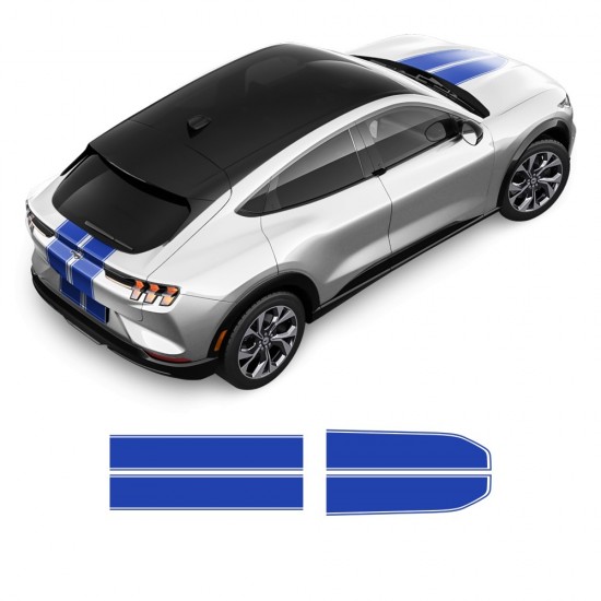 Kit de autocolantes MACH - E Mustang 2021 - 2022-Star Sam