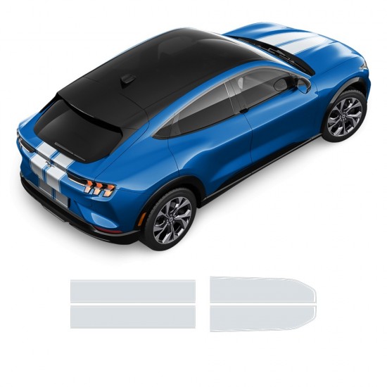 Kit de autocolantes MACH - E Mustang 2021 - 2022-Star Sam