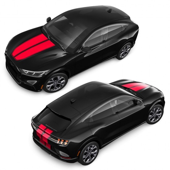 Kit de autocolantes MACH - E Mustang 2021 - 2022-Star Sam