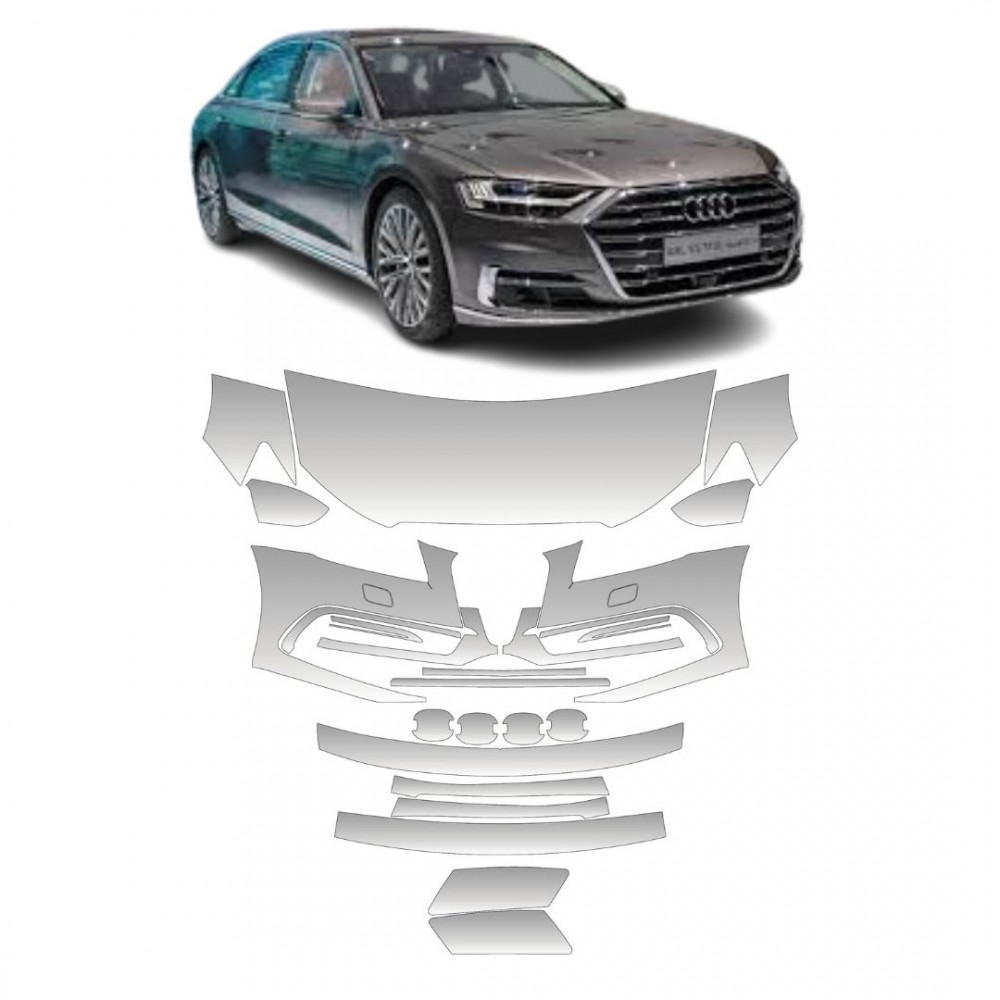 Vinyl PPF Audi А8 (10-13)