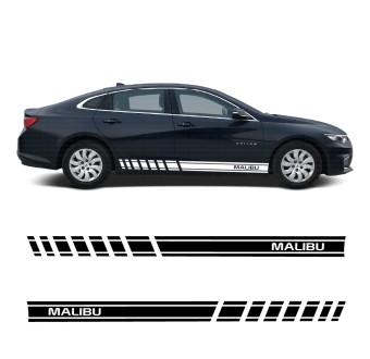 Autocollants de bande latérale Malibu pour voiture Chevrolet Malibu 2022