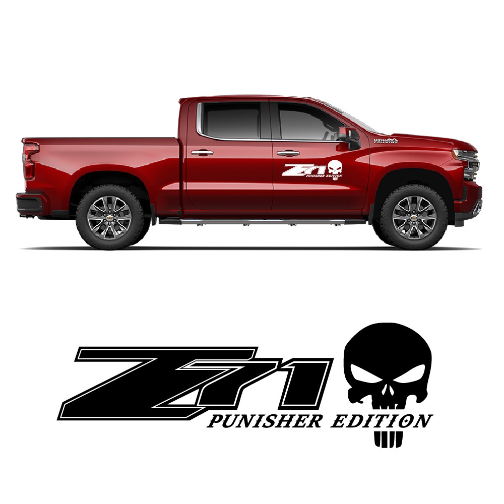 Z71 Punisher side decals...