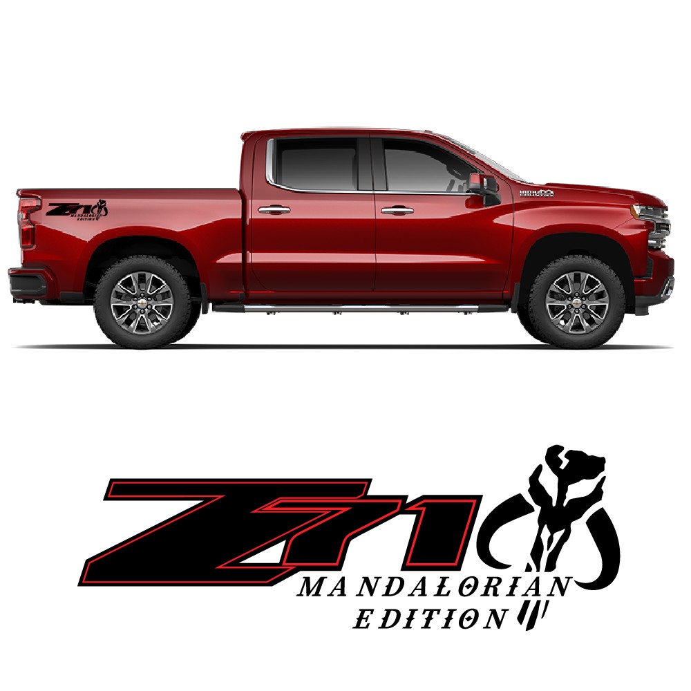 Z71 Mandalorian side decals...