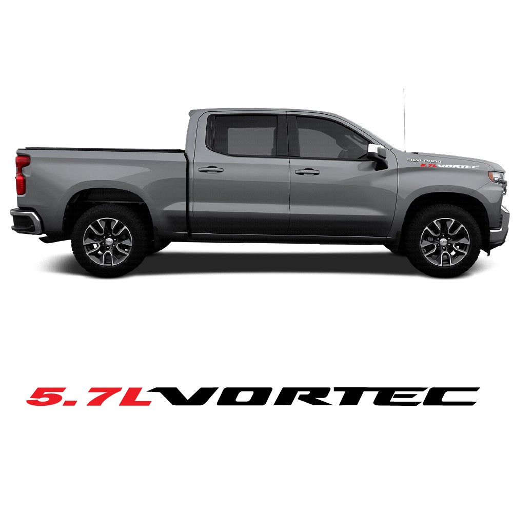 Vortec 5.7L side decals for...