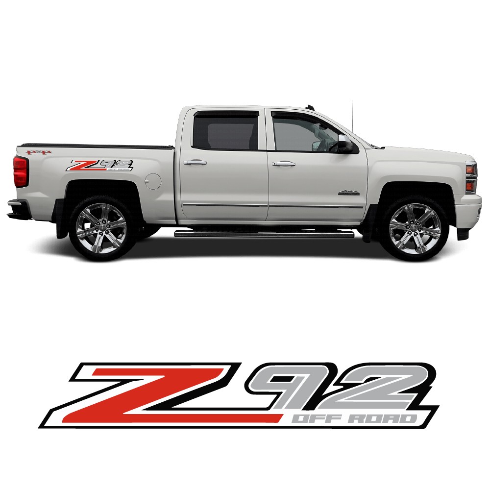 Z92 Trail side decals for...