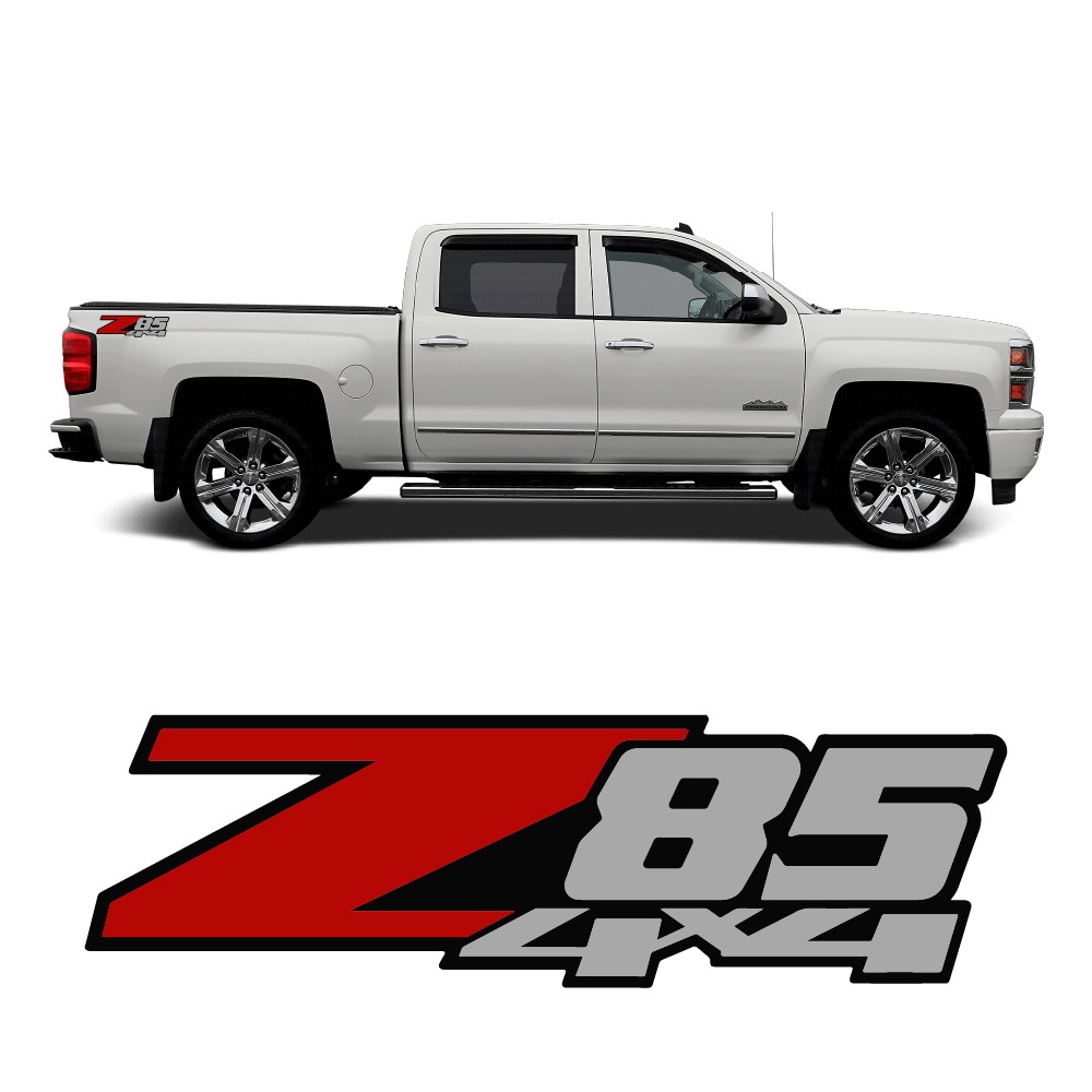 Z85 4x4 side decals for car...