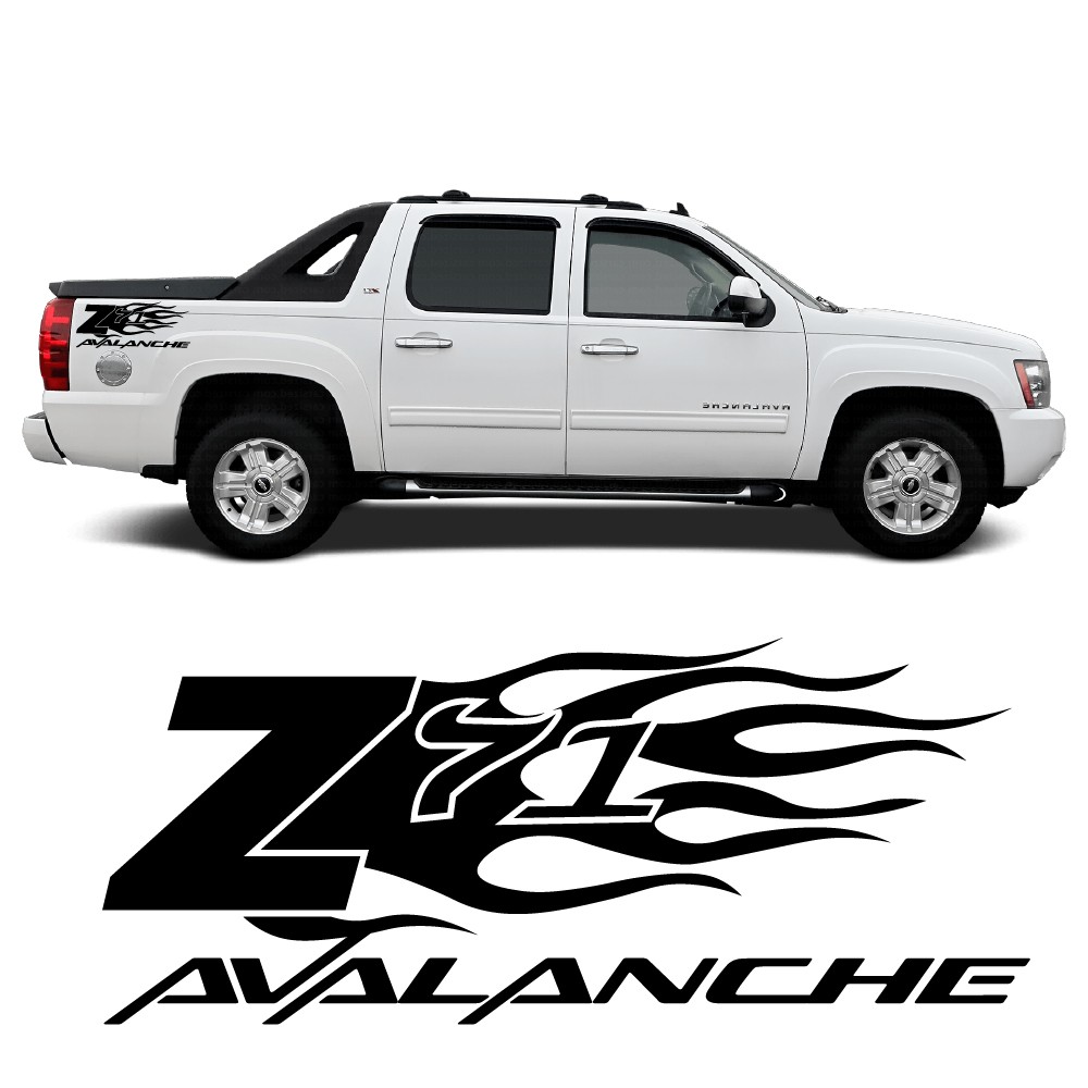 Z71 Avalanche Flame side...