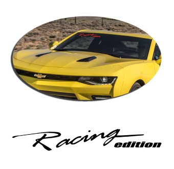 Front Windshield Stickers Racing Edition for Chevrolet Camaro 2024