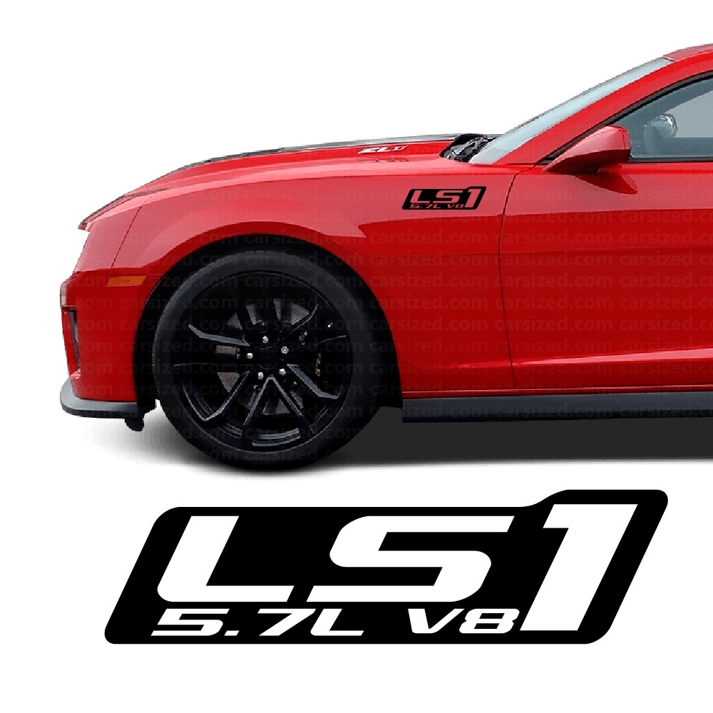 LS1 V8 side decals for car...