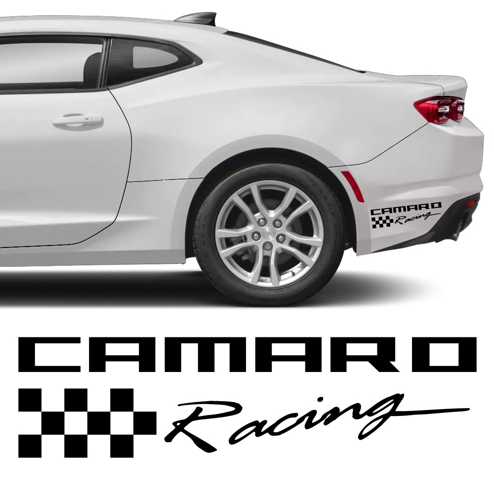 Camaro Racing Checkered...