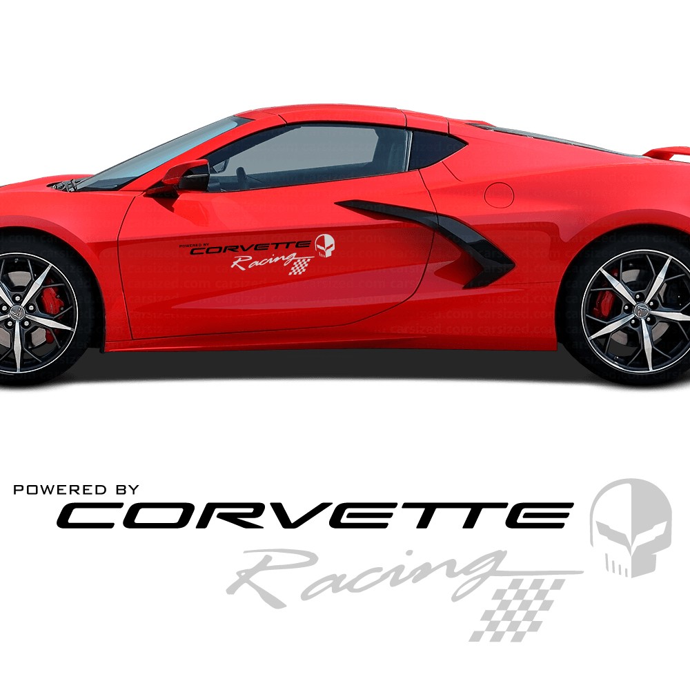 Πλαϊνά αυτοκόλλητα Corvette...