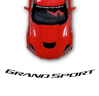 Adesivo de para-brisa Grand Sport compatível com Chevrolet Corvette C7 Z06