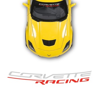 Racing Edition windshield decals for cars Chevrolet Corvette C7 2013