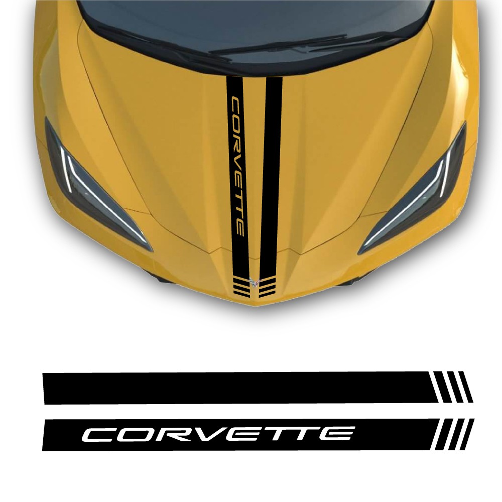 Front Decals Corvette...