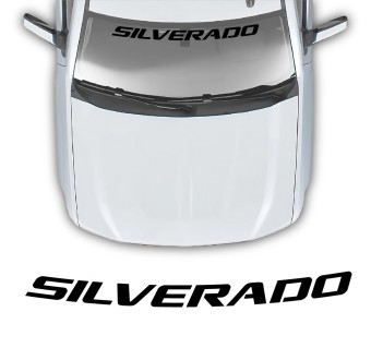 Αυτοκόλλητα Παρμπρίζ Silverado Συμβατά με Chevrolet Silverado 2023