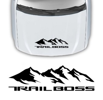 TrailBoss Front Decals Chevrolet Silverado 2023