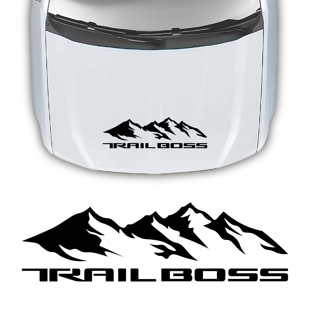 Adesivos Frontais TrailBoss...