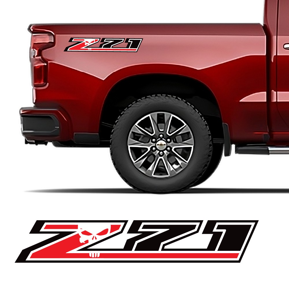 Z71 Skull Side Decals...