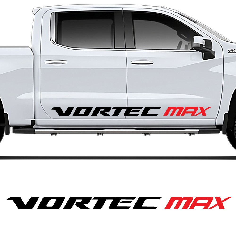 Pegatinas laterales Vortec Max Chevrolet Silverado 2023