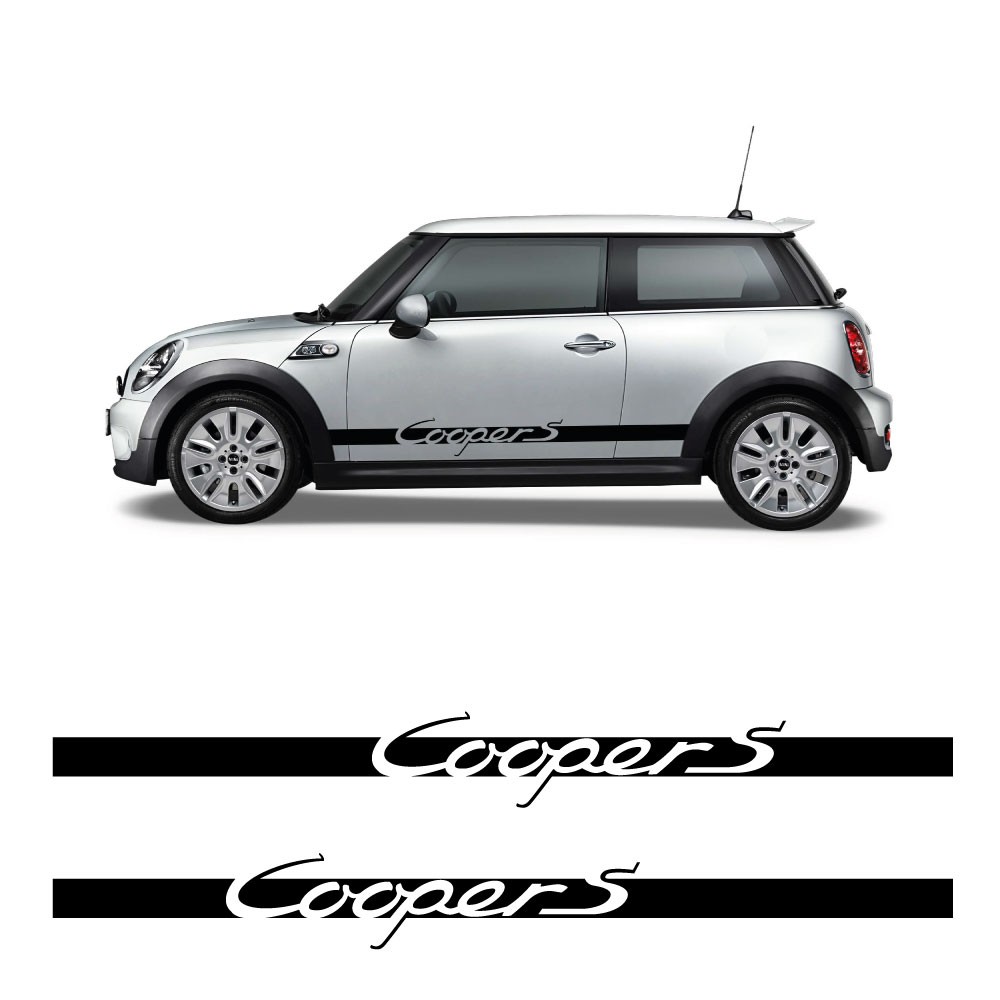 Cooper S Seitenstreifen Aufkleber Mini Cooper S