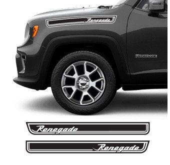 Autocollants latéraux pour voiture Renegade Jeep Renegade 2021