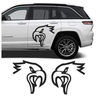 Pegatinas laterales Águila Jeep Cherokee