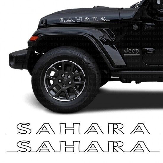 Side car decals Sahara...