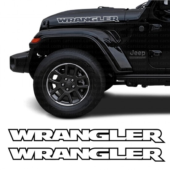 Side car decals Wrangler...