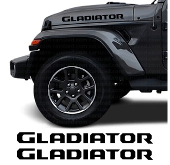 Autocollants pour voiture latéraux Gladiator Jeep Gladiator