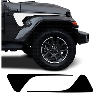 Side decals abstract Jeep Gladiator