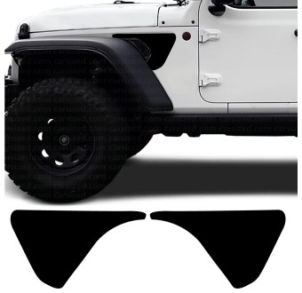 Adesivos lateral Arco da Roda compatível com Jeep Wrangler