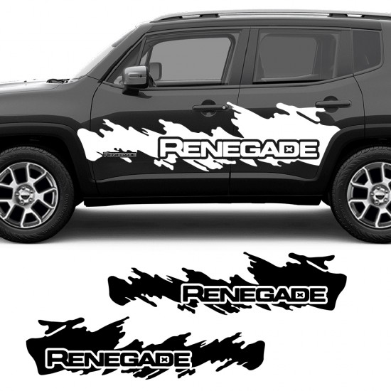 Car decals side Renegade...